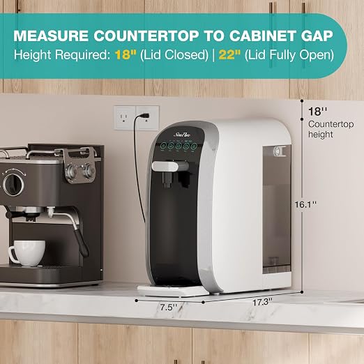 SimPure Y7P-BW UV Countertop Reverse Osmosis Water Filter, NSF/ANSI 58 Certified - Image 3