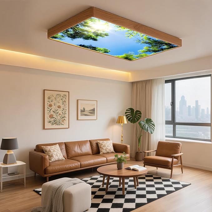 4 Pcs Fluorescent Light Covers for Ceiling Lights Classroom, Stylish - Image 7
