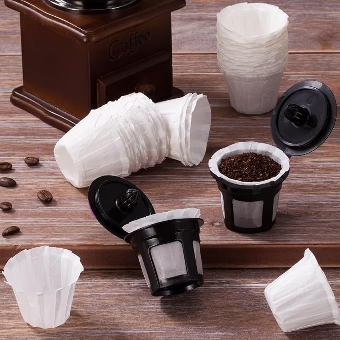 Disposable Paper Coffee Filters, Keurig K Cup Paper Filters - Image 8