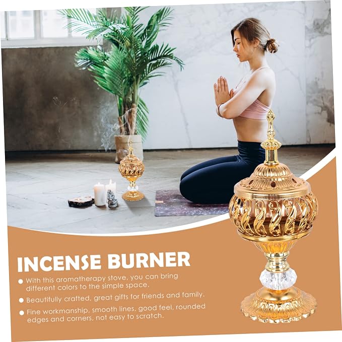 Levemolo Mabkhara Burner Islamic Decorative Incense Burner - Image 4