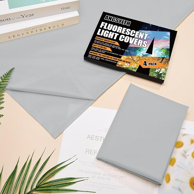 ANGSYLTH 2 x 2 Feet Fluorescent Light Covers - Image 6