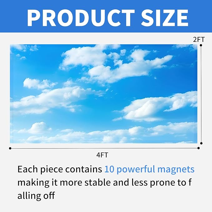 Torixqi12 Pcs Fluorescent Light Covers - Image 2
