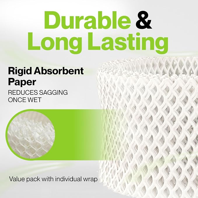 Durabasics 6 Pack of Premium Humidifier Filters Compatible - Image 2