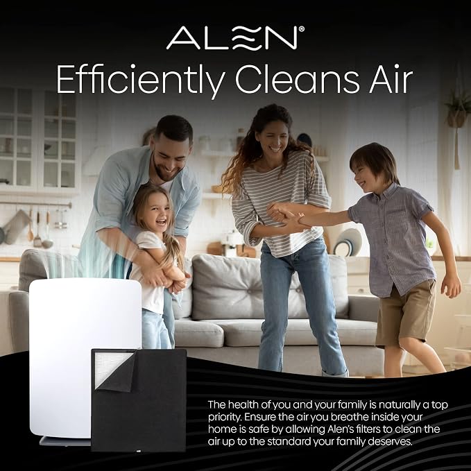 Alen Classic-Silver Carbon Replacement Air Filter - Image 2