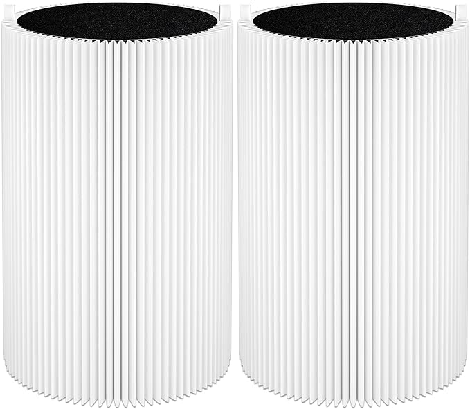 2 Pack Blue Pure 411 Filter Replacement Compatible by Funmit