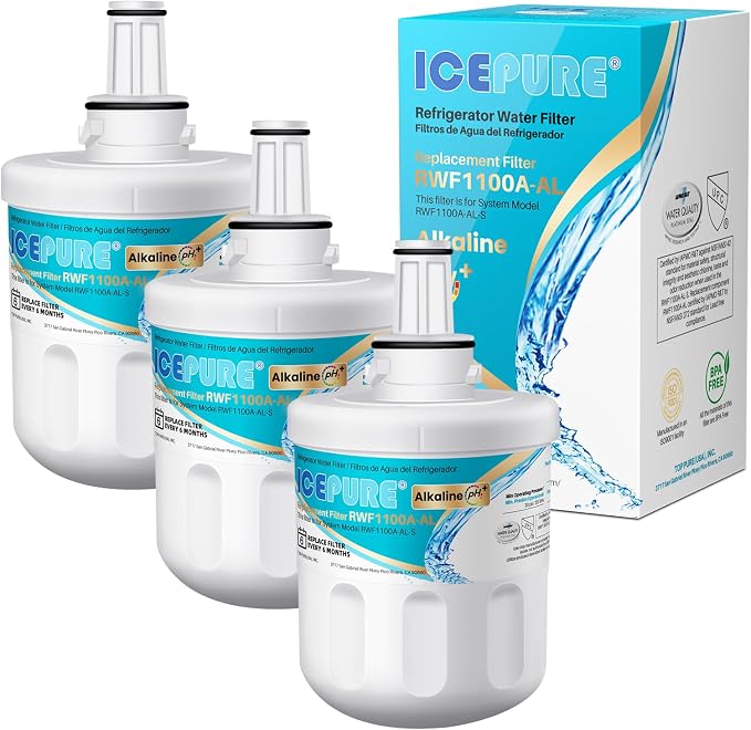 ICEPURE Alkaline DA29-00003G Refrigerator Water Filter Replacement by ICEPURE