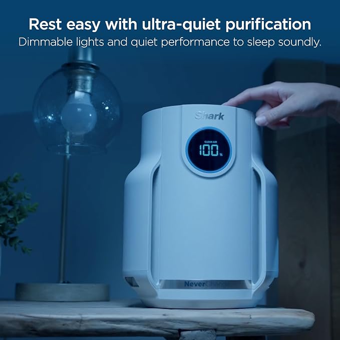 Shark Air Purifier for Home, NeverChange Compact Pro, for Bedroom, Home Office - Image 12
