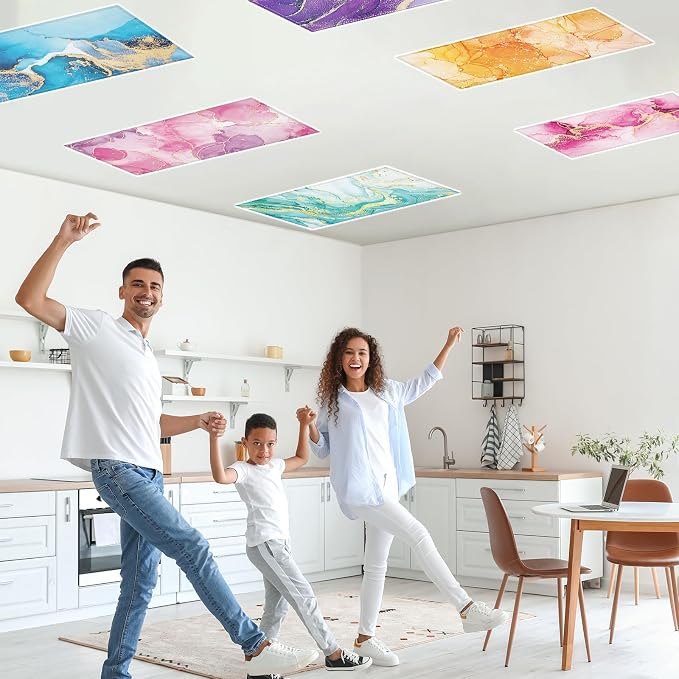 6 Pcs Fluorescent Light Covers - Image 6