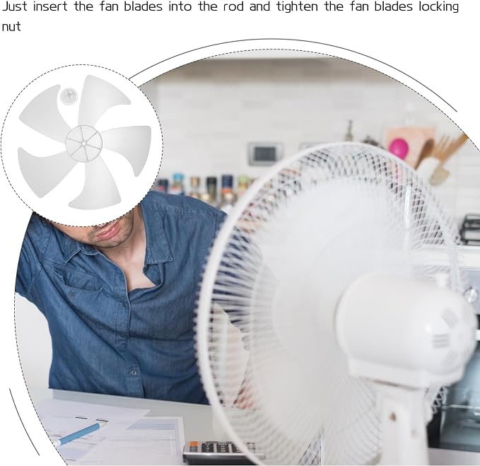 Gatuida 13. 3 Inch Floor Fan Replacement Blades - Image 3