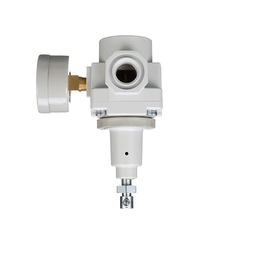PneumaticPlus SAR400T-N04BG Compressed Air Regulator 1/2" NPT, Gauge & Bracket - Image 4