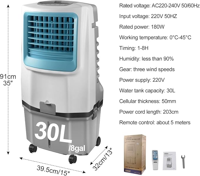 Commercial Evaporative Air Cooler Fan - Image 2