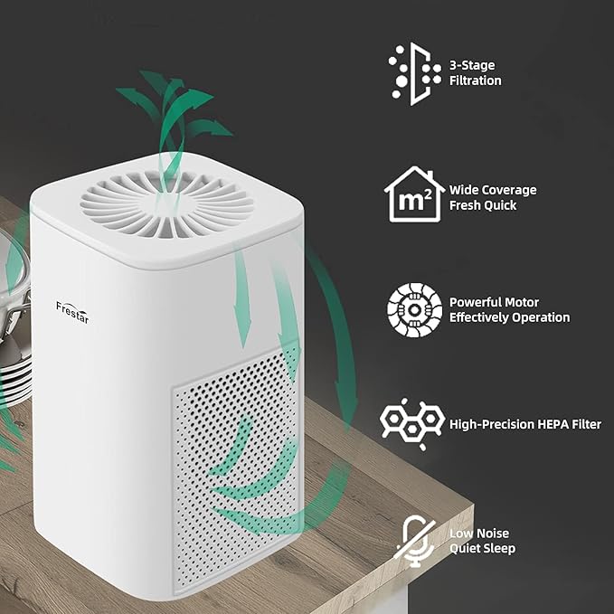 Desktop Air Purifier with HEPA Filter - Image 6