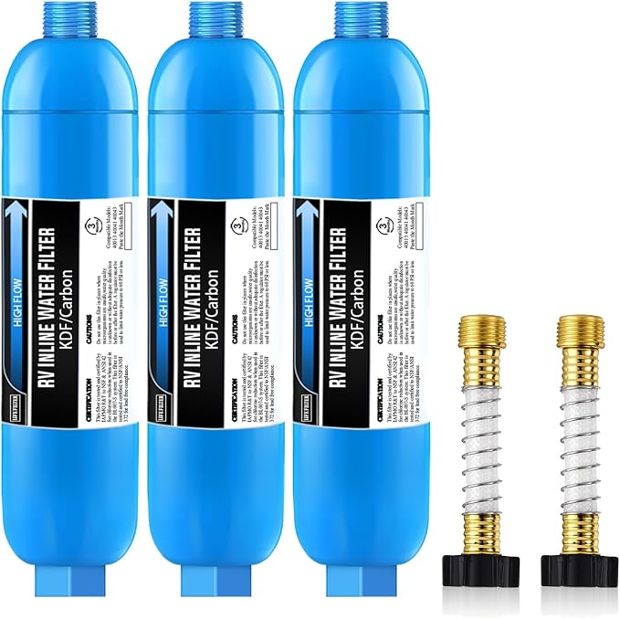 Lifefilter RV Inline Marine Water Filter, Bad Taste, Odor by Lifefilter