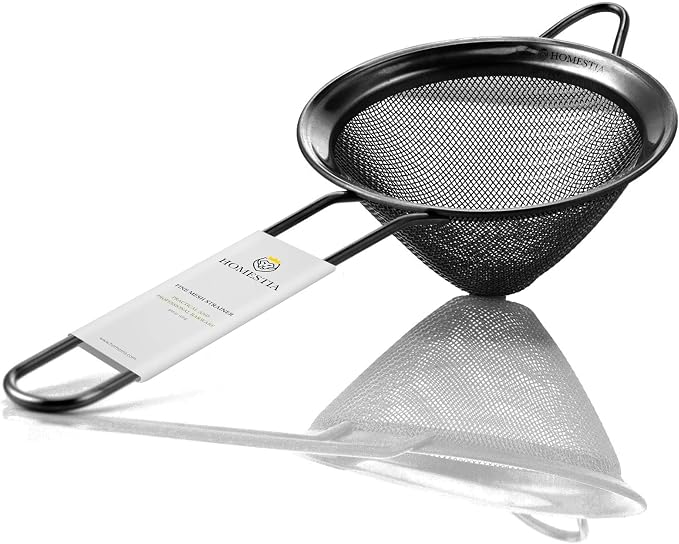 Homestia 304 Stainless Steel Fine Mesh Strainer by Homestia