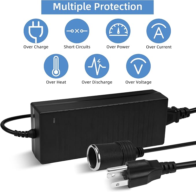 AC to DC Converter 12V 15A 180W, 100V ~ 240V to 12V 15A Car Cigarette Lighter - Image 6