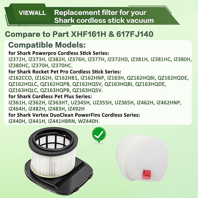IZ377H IZ376H IZ362H Filter Replacement - Image 2