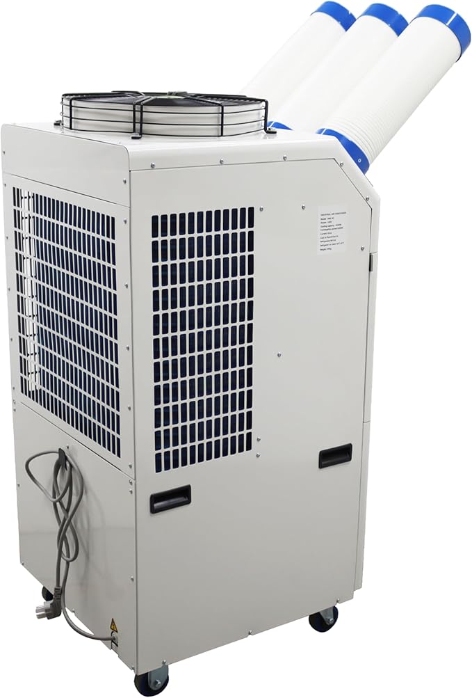 TECHTONGDA Industrial Spot Cooler Mobile Air Conditioner Outdoor Cooling - Image 9