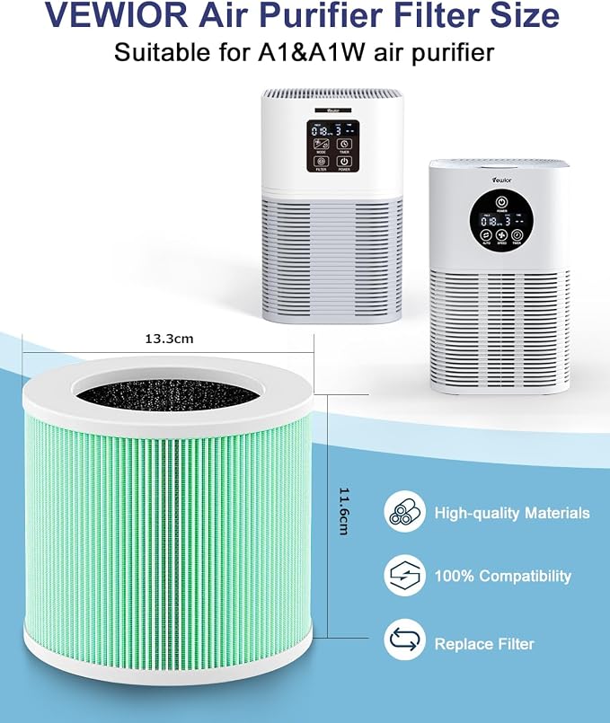 VEWIOR Air Purifiers for Home, Air Purifiers for Large Room up to 600 sq.ft - Image 8