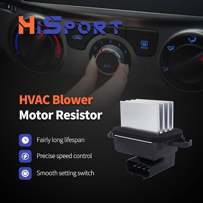 HiSport HVAC Heater Blower Motor Fan Resistor - Image 2