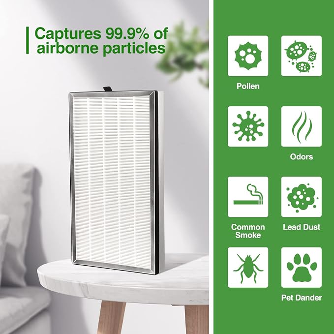 112 Replacement Filter for MA Series 112 V2.0 Air Purifier for Pollen, Wildfire - Image 3