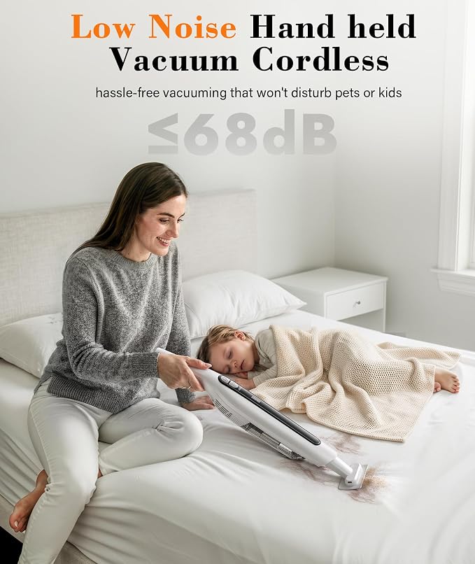 Handheld Vacuum Cordless, 24KPA High Power Car Vacuum - Image 5