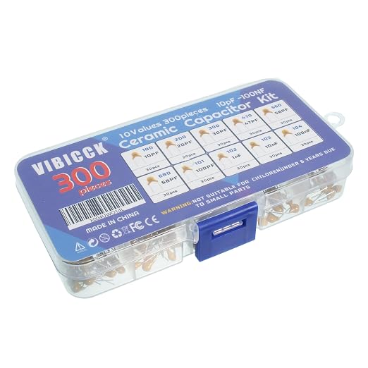 10 Values 300pcs Monolithic Ceramic Capacitor Assortment Kit 10pF 20pF 30pF - Image 5