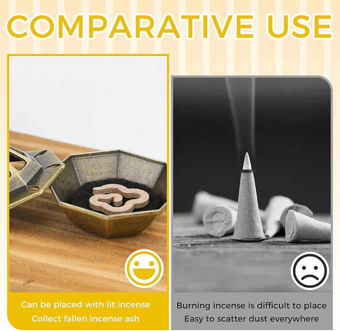 1 PCS Incense Burner Holder for Cones & Sticks, Spaceship Shape Incense Cone - Image 4