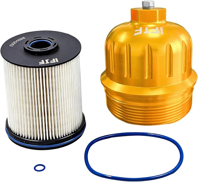 iFJF TP1015 Fuel Filter and 134001 Housing Cap Replacement by iFJF