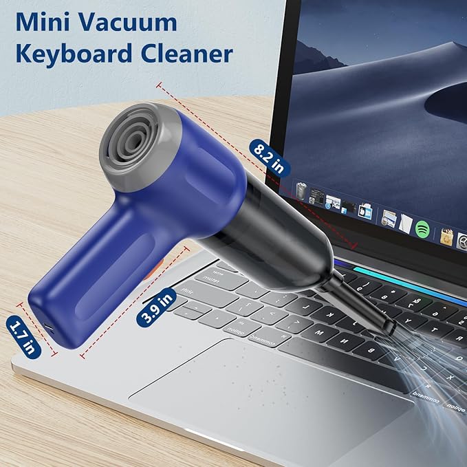 Fanisic Car Vacuum Handheld Vacuum Cleaner/Air Duster, 15000PA Strong Suction - Image 2