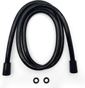 Replacement Shower Hose for RV Camper 6in Flexible & Kink-Free Heavy Duty PVC Lead-Free Black