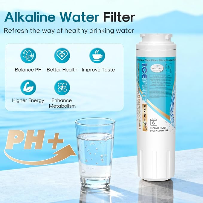 ICEPURE Alkaline UKF8001 Refrigerator Water Filter Replacement - Image 4