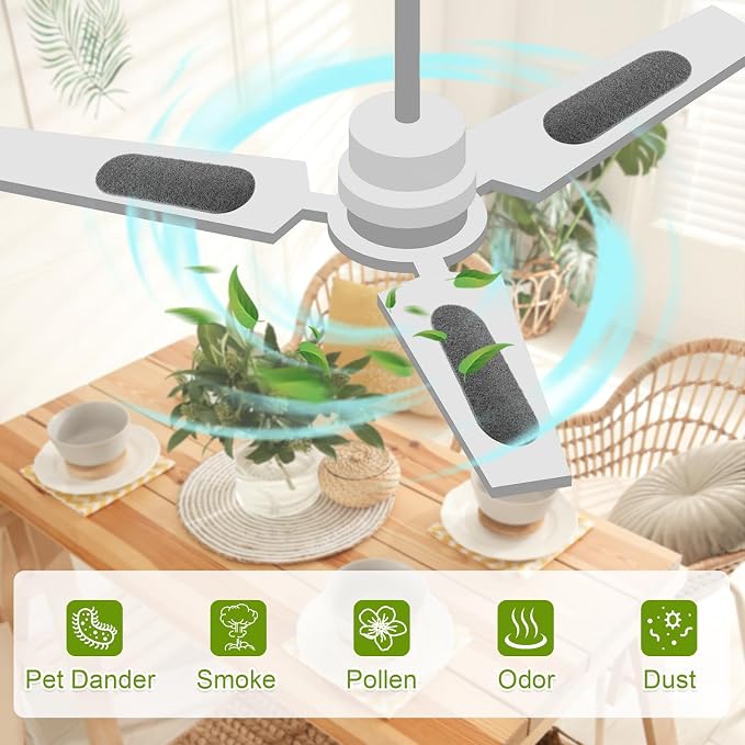 Tuanse 15 Pack Ceiling Fan Filters - Image 4