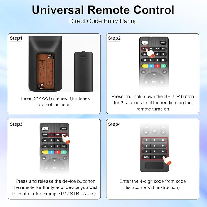 Universal Remote Control Compatible - Image 5