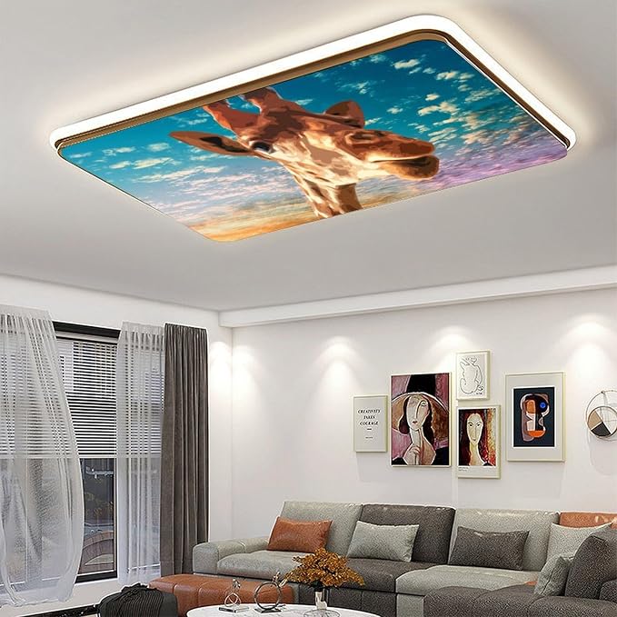 2PCS Fluorescent Light Covers for Classroom Ceiling Lights Magnetic Light Covers - Image 5