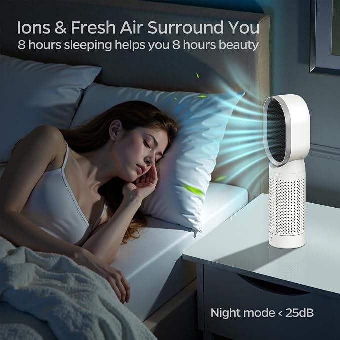 QUEENTY Desktop Air Purifier for office - Image 5