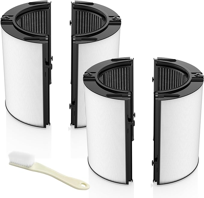 2-Pack 360° Combi 2 in 1 HEPA+Carbon Replacement Filter Compatible by Cabiclean