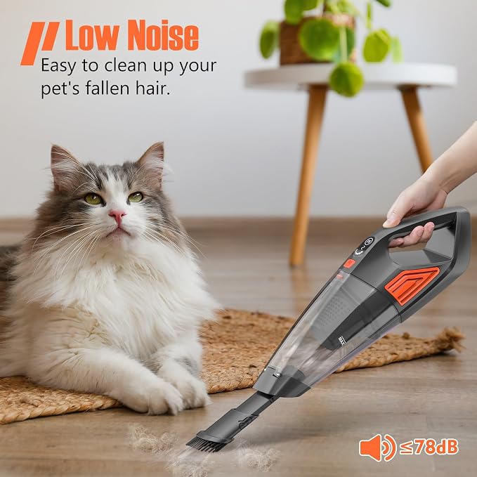 Handheld Vacuum Cordless Cleaner, Powerful Portable and Dust Buster Hand Vcauum - Image 7