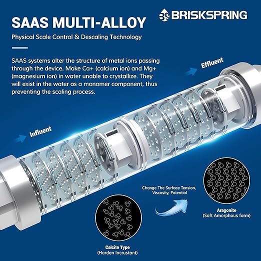 Salt Free Water Descaler Whole House, Scale Water Softener System, ¾-Inch NPT Water Heater Descaler, Prevent Scale Built Up On Water Heaters, Smart Toilet & Boilers, 10-Year Durability