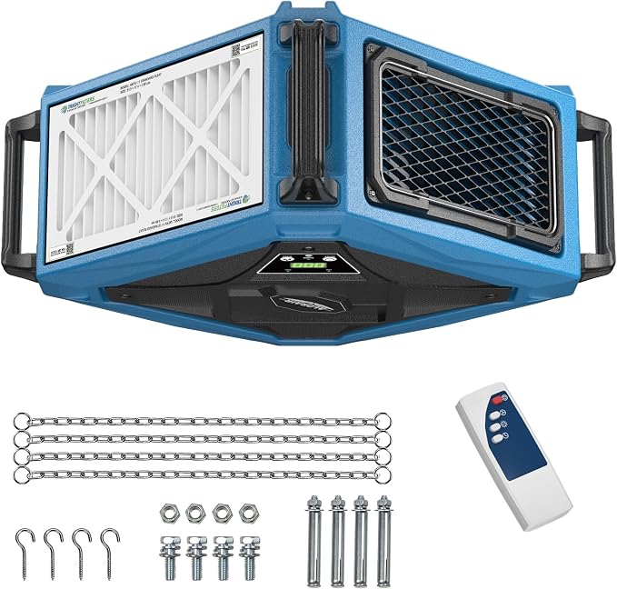 ALORAIR Hanging 270° Intake Air Filtration Systems Woodworking Remote Control by ALORAIRSOLUTIONSINC0J0DC