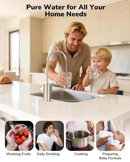 Ecoviva E8 800 GPD Reverse Osmosis Water Filter - Image 5