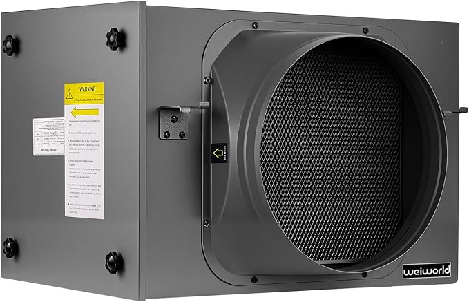 Inline Filter Box 10 ", 3-Layer Air Filtration Box - Image 3