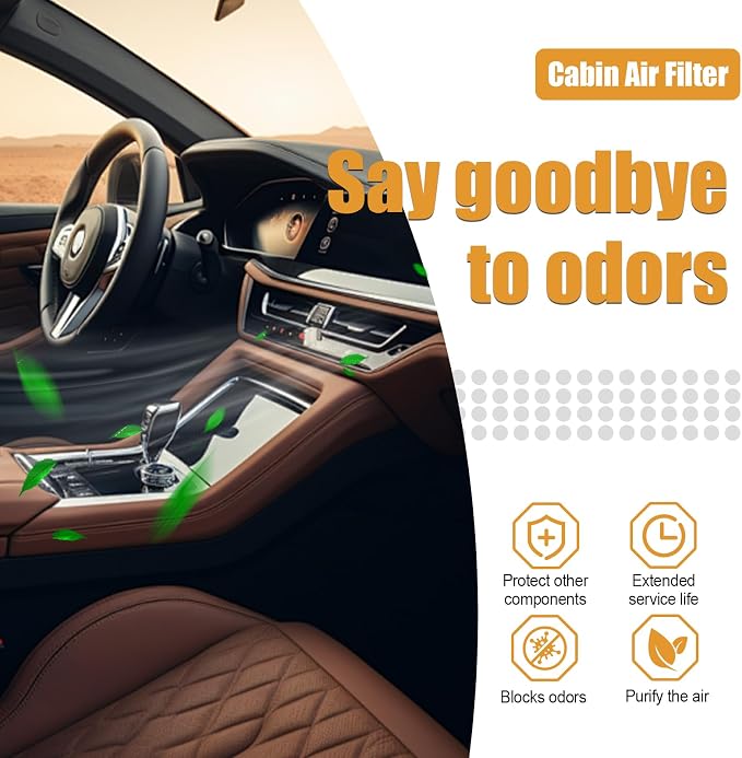 7C3Z-9601-A Engine Filter and FL3Z19N619A Cabin Air Filter Set Replacement - Image 6