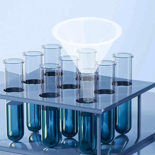 Veemoon 20pcs Short Stem Lab Funnels 60mm - Image 4