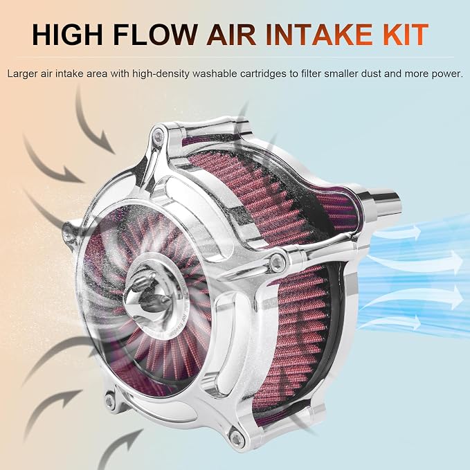 Air Filter Cleaner for Harley Davidson Softail Touring Street Road King Glide - Image 3