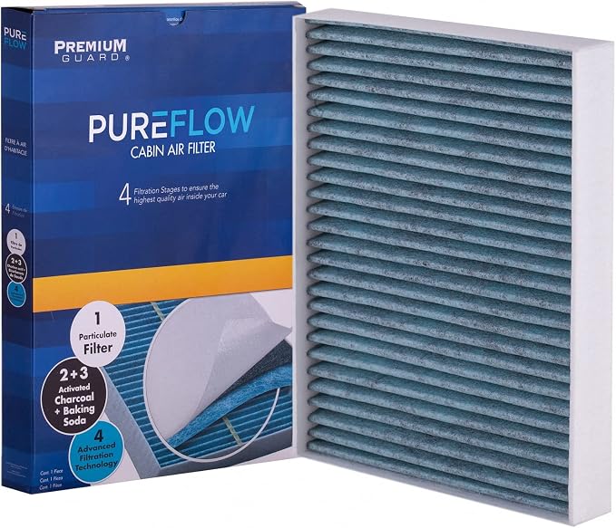 PureFlow Cabin Air Filter PC4068X | Fits 2011-2019 Ford Explorer, 2009-2019 by PremiumGuard