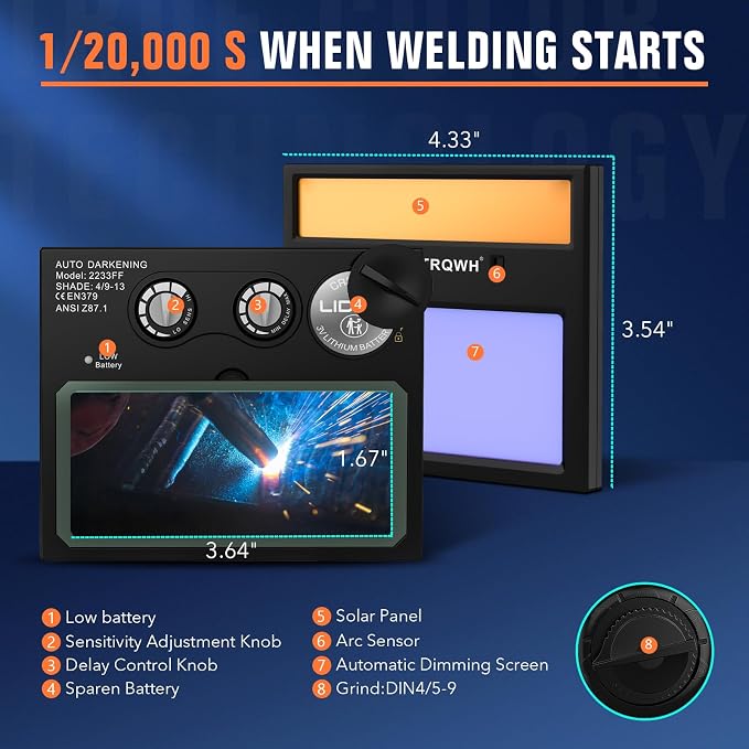 TRQWH Welding Lens - Image 5