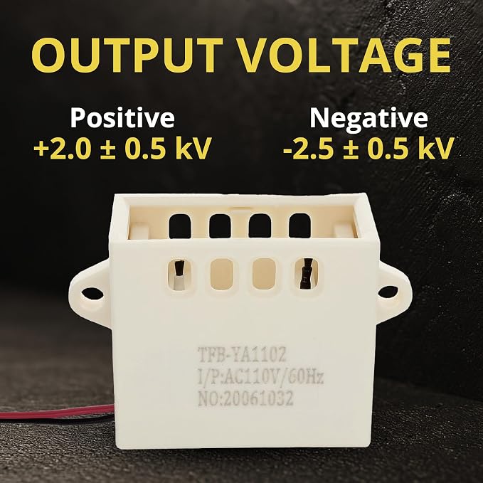 TFB-YA1102 Bipolar Ion Generator Module, AC 110V 60Hz Positive and Negative - Image 6