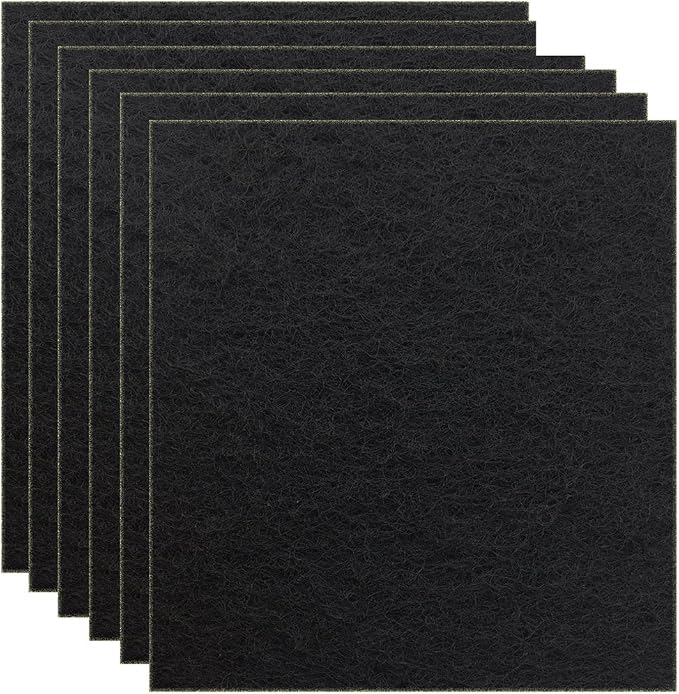 6 Pack Charcoal Cat Litter Box Replacment Filter Hooded Cat Litter Boxes and by Beacozofu