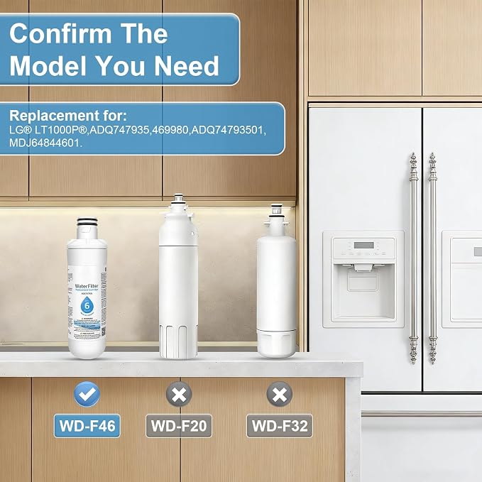 LT1000PC ADQ747935 Replacement for LG LT1000P/PC/PCS Refrigerator Water Filter - Image 2