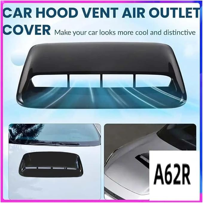 Car Universal Hood Vent Air Outlet Cover Compatible - Image 6